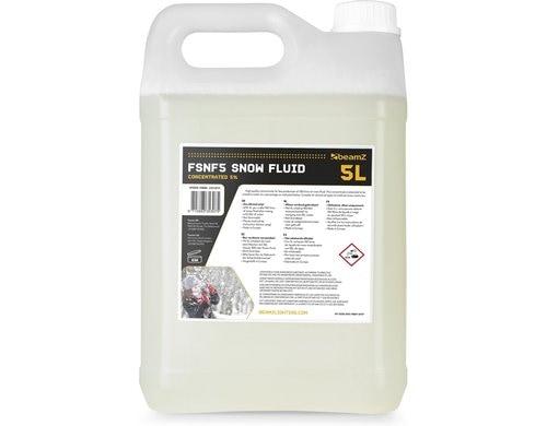 BeamZ FLNF5 Schneefluid, Konzentrat 3%, 5L