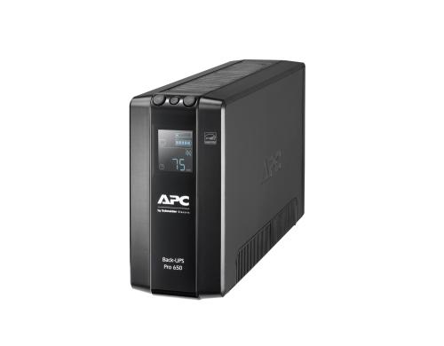 APC USV BR650MI, 650VA / 390W Line Interaktiv, Tower, LCD Display