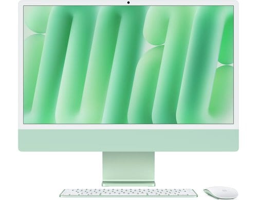 24 iMac (M4, 4 Ports), 10C/10C, Grün 16GB, 512GB, GbE, MM, MK TID, CH