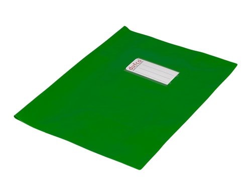 Dufco Hefthüllen Green Line grün, 10 Stk. E5 Stabquart mit Beschriftung, 220my