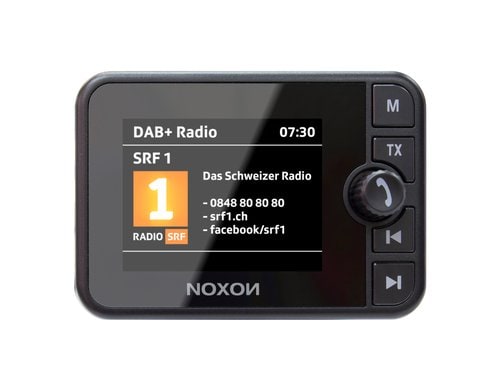 Noxon Road 2, DAB+ Auto Adapter DAB+, FM Transmitter, Bluetooth