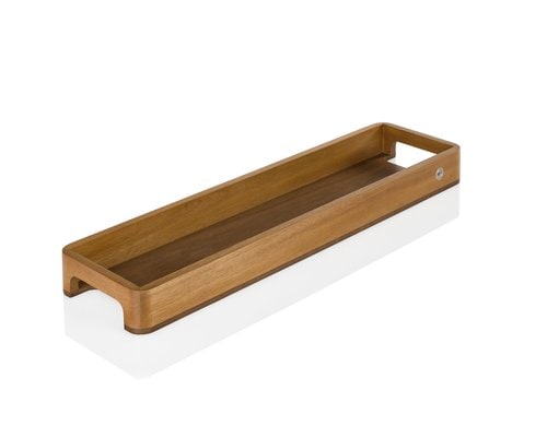 AdHoc Serviertablett SERVE SLIM ST23 Akazienholz, 60 x 15,5 cm x H 5 cm