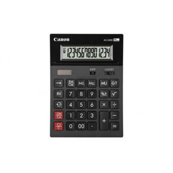Canon Taschenrechner CA-AS2400 Solar- und Batterie, 14-stelliges Display