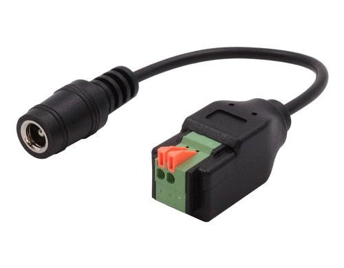 EXSYS EX-49141, DC Kabel Adapter, Buchse Buchse 5.5x2.1 zu 2-pin Terminal Block