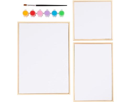 Creativ Company Keilrahmen-Set 3 Grössen, inkl. Farbe