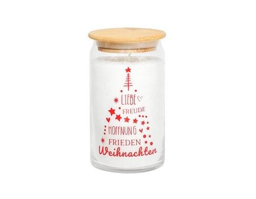 Candle Factory Kerze im Glas Weihnachten