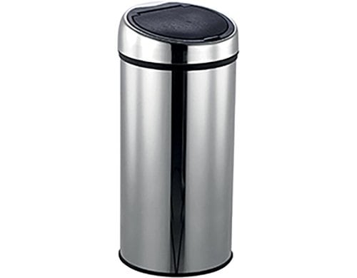 MSV Abfalleimer Edelstahl 30l glänzend