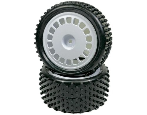 Absima 1:10 Buggy Räderset Mini Pin hinten weiss (2)