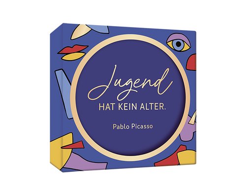 Grafik Werkstatt Korkuntersetzer Schachtel Genuss & Design à 6 Stück, Pablo Picasso