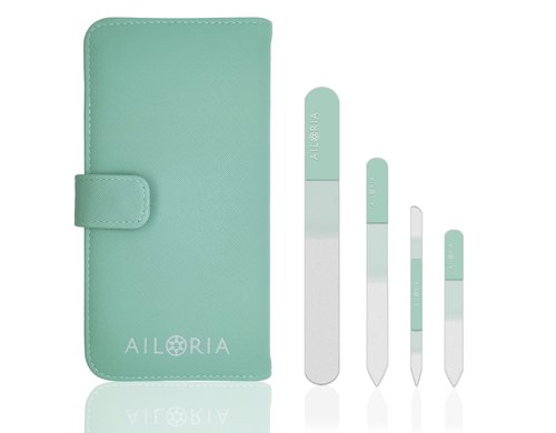 Ailoria Nagelfeilenset im Kunstlederetui Prime Edition, Mint