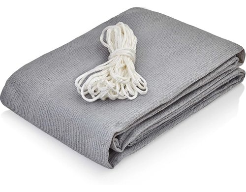 Lumaland Balkonsichtschutz 90x500cm Hellgrau