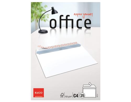 Elco Couverts Office Blister, 25 Stk C4, ohne Fenster, 100 g/m²
