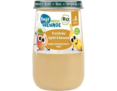 Freche Freunde Gläschen Fruchtreis, Apfel & Banane / 190g