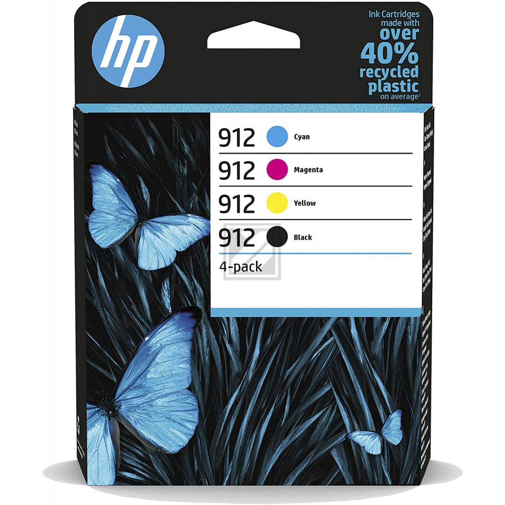 HP Combopack Nr. 912 (6ZC74AE) Seitenkapazität ~ 300 / 315 Seiten