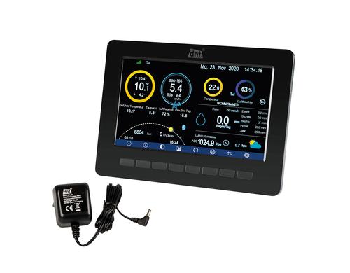 dnt Zusatz-Display für WeatherScreen PRO Deutsch, Englisch