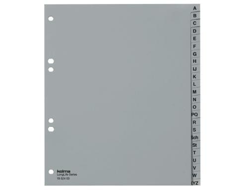 Kolma Register A5 XL hoch LongLife A-Z 24-teilig, grau