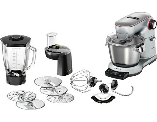 Bosch Küchenmaschine MUM9DT5S41 platinum silver, 1500W, Set