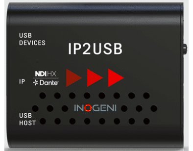 Inogeni IP2USB IP zu USB converter, AVoIP support