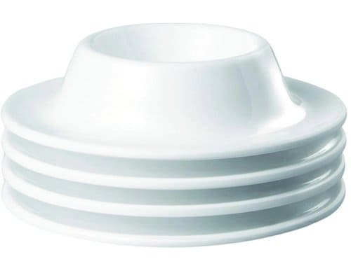 APS Eierbecher Eggy 4er Set Ø 8,5 cm, H: 2 cm, Weiss