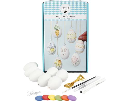 Creativ Company Bastelset Ostereier Pretty Easter Egg