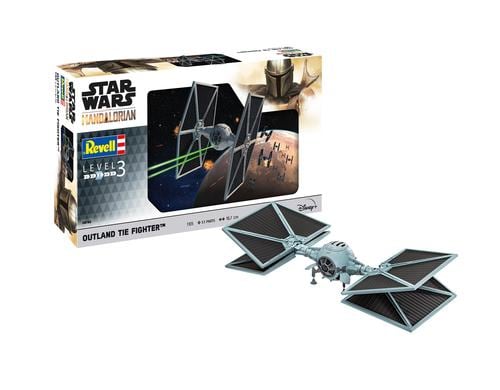 Revell SW Mandalorian Outland TIE Fighter Bausatz, 1:65