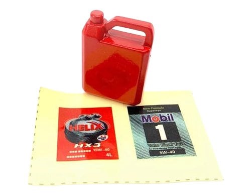 Absima 1:10 Ölkanister Atrappe aus Metall rot