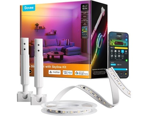 Govee LED Strip mit Skyline Kit 4 Meter, WiFi, BT