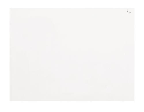 FRANKEN Design-Schreibtafel aus Glas reinweiss, 120 x 90 cm