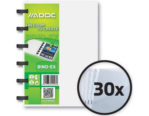 Adoc Sichtbuch A6, transparent