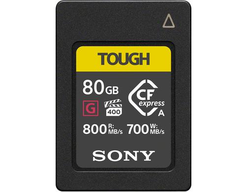 Sony CFexpress Typ-A 80GB Tough Lesen 800MB/s, Schreiben 700MB/s