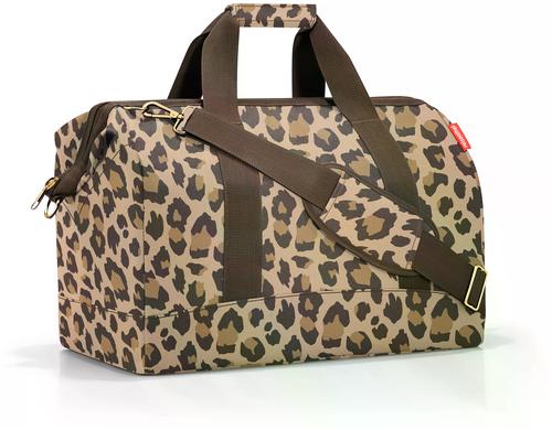 Reisenthel Schultertasche Allrounder L 30 l leo macchiato, 52 x 39.5 x 29 cm