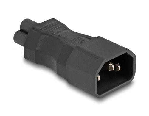 Delock Netzadapter IEC60320 C14-C5 Stecker / Buchse, 2.5A, gerade