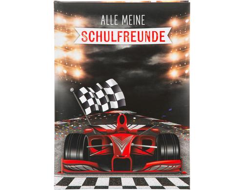 Goldbuch Freundebuch Racing 1 Stück, Grösse: A5, 88 Seiten Illustriert