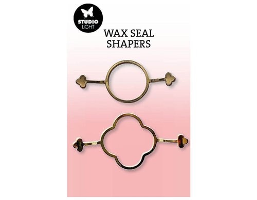 Wachs Giessvorlagen Kreis & Kleeblatt