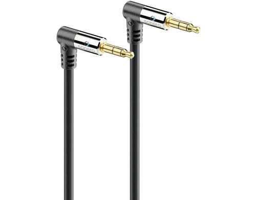 Sonero 3.5mm Audio Klinken-Kabel 3.00m, 90° Stecker  90° Stecker