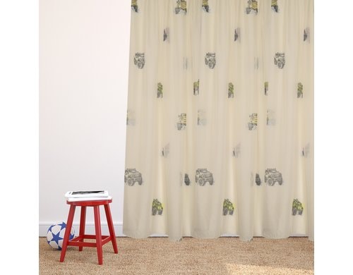 Stotz Kindervorhang Tagvorhang Jaron 140x240cm,100% Polyester,mit Faltenband