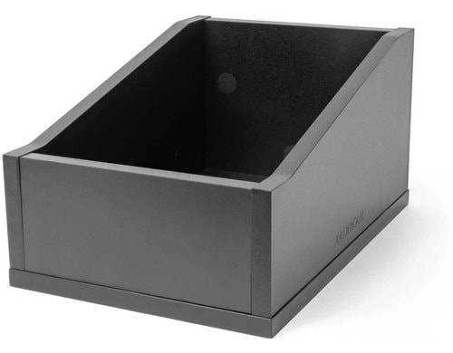 GLORIOUS 7 Record Box Advanced Schwarz 110 Kompakte Aufbewahrung für ~110x 7''-Vinyls