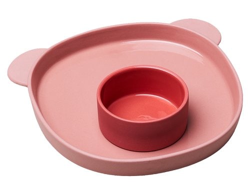 ChicMic Good Mood Teller & Bowl 17.5x16.5cm, Strawberry bear