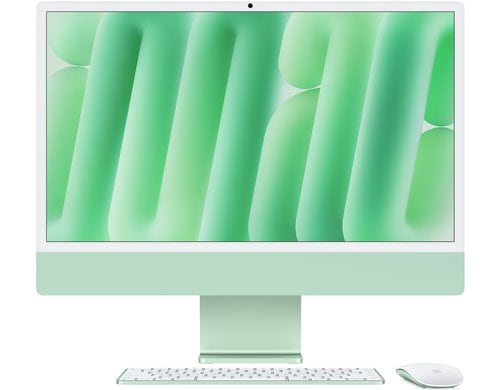 24 iMac (M4, 2 Ports), 8C/8C, Grün 16GB, 256GB, NoGbE, MM, MK TID, CH