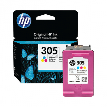 HP Tinte Nr. 305 - Dreifarbig CMY (3YM60AE) 4.5ml, Seitenkapazität ~ 100 Seiten