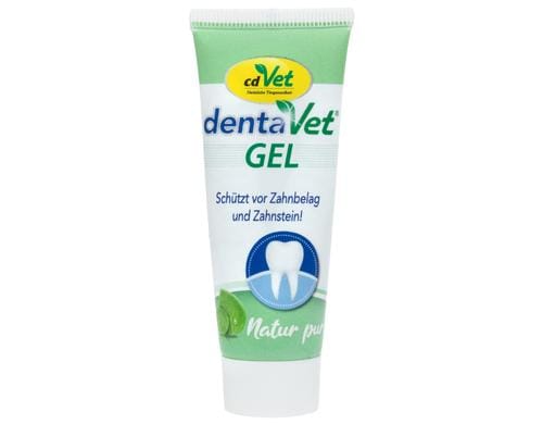 cdVet dentaVet Gel 25ml Tube für Hunde & Katzen