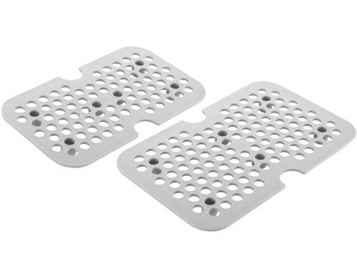 Zwilling 2er Set Vakuum Zubehörset Abtrg Gitter, M/L Grau,  19x12x2.7cm