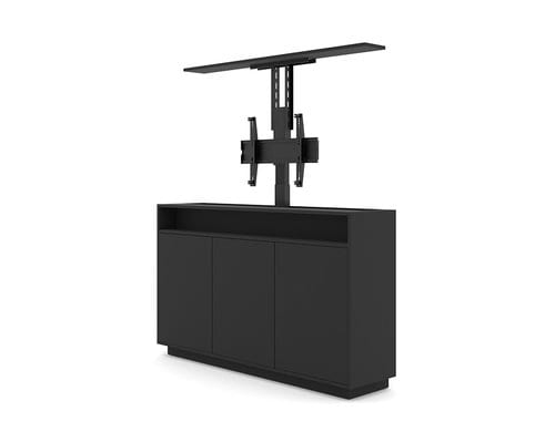 AV-TV Möbel inkl. TV Liftsystem, schwarz montiert, max. 50 Kg., Hub 900mm