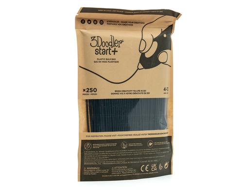 3Doodler Filament Start+ 250 Stück schwarz