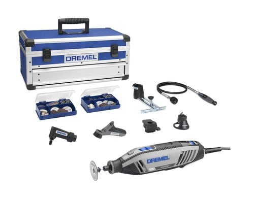 DREMEL 4250, kabelgebundenes Multitool, 128 Zubehöre, 6 Vorsatzgeräte