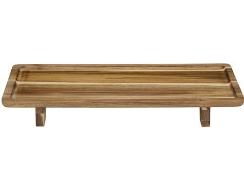 Alpina Serviertablett aus Akazienholz 42x22x5.4 cm