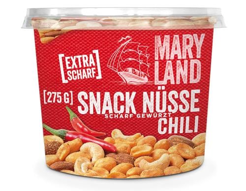 Maryland Snack Nüsse Chili 275 g