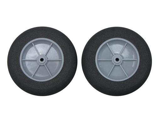 Moosgummi Super Leichtrad Ø 80mm 2 Stück