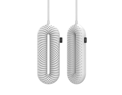 FURBER Schuhtrockner Basic weiss, Timer 3/6/9H, 18x6.6x3.5cm