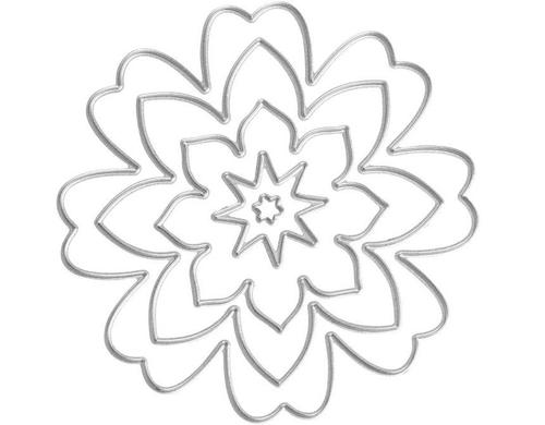 Creativ Company Stanzschablonen Herzen 0.5 - 8 cm, 5 Grössen